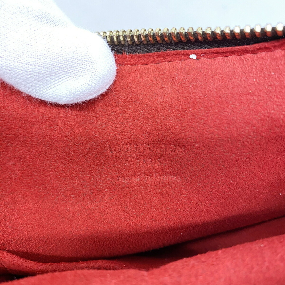 LOUIS VUITTON Authentic Brown Damier Shoulder Bag - Picture 5 of 13